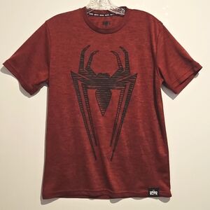 Marvel Hero Elite Series Spiderman Red Short Sleeve Tee Disney Small WDW Spidey